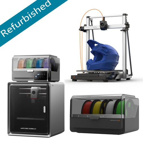 Refurbished drucker - refurbished, 3d