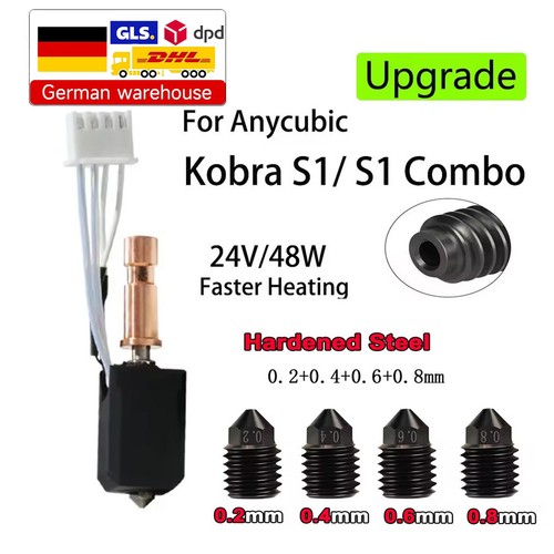 Upgraded steel nozzle ceramic - upgraded,