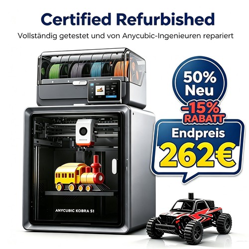 Refurbished anycubic - 🔥, refurbished🔥