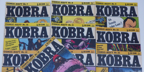Kobra einzel hefte 1975 - einzel-hefte,