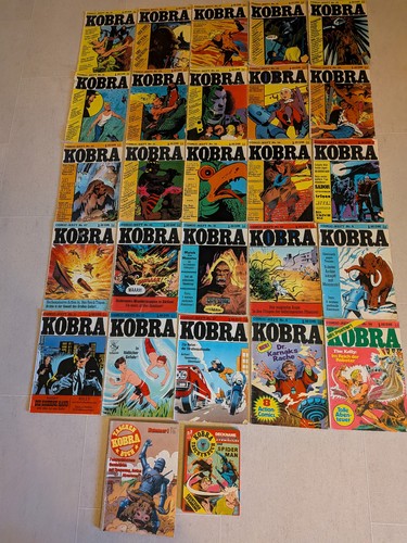 Kobra comics taschenbuch - kobra, als
