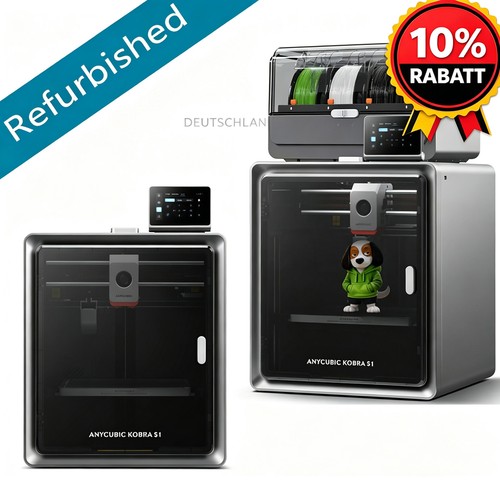 Refurbished drucker - refurbished, 3d