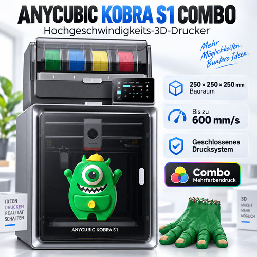 Anycubic drucker kobra s1 - anycubic, 3d-drucker