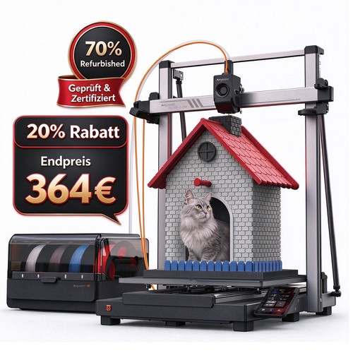 Refurbished anycubic - 【70%,